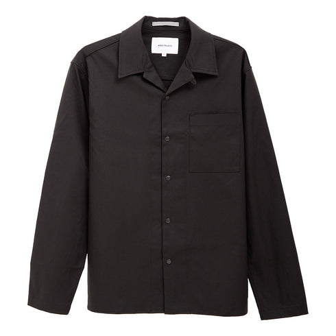 Norse Projects Carsten Solotex Twill Shirt LS Black N40-0789 Degli Uberti